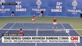 VIDEO: Tenis Beregu Ganda Indonesia Sumbang 2 Emas di Sea Games