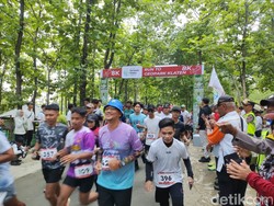 Senangnya Peserta Run to Geopark Lewati Trek Bagus: Bisa Kenalkan Wisata