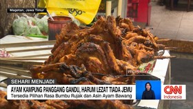 VIDEO: Ayam Kampung Panggang Gandu, Harum Lezat Tiada Jemu