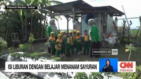 VIDEO: Isi Liburan dengan Menanam Sayuran dan Permainan Tradisional