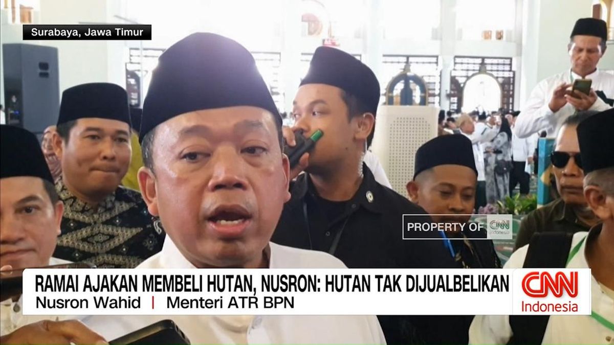 VIDEO: Ramai Ajakan Membeli Hutan, Nusron: Hutan Tak Diperjualbelikan
