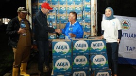 Danone Indonesia Gerak Cepat Salurkan Bantuan ke Korban Banjir Tapteng