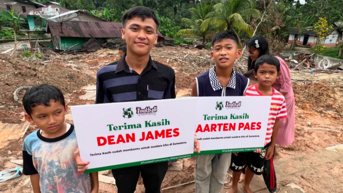 Viral Maarten Paes dan Dean James Bantu Korban Banjir Sumatra