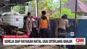 VIDEO: Gereja Siap Rayakan Natal Usai Diterjang Banjir