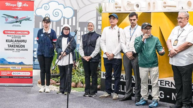 Wings Air resmikan rute Kualanamu-Rembele setiap hari untuk mendukung distribusi bantuan pascabencana di Aceh, Penerbangan ini vital bagi mobilitas masyarakat.