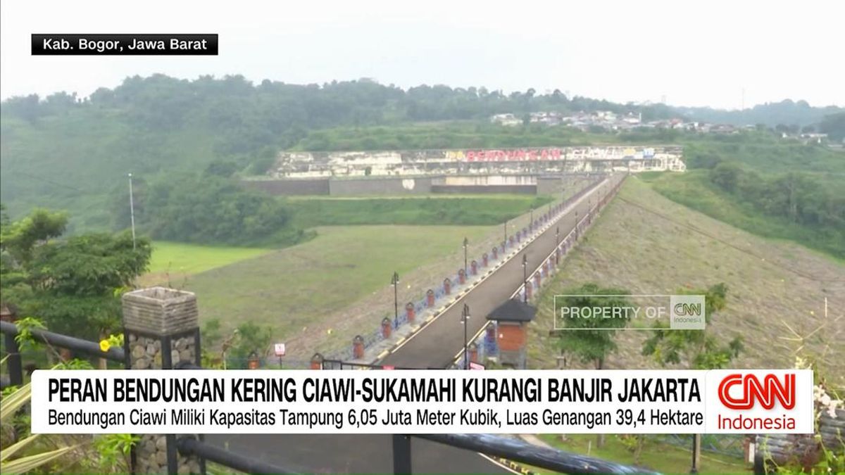 VIDEO: Peran Bendungan Kering Ciawi-Sukamahi Kurangi Banjir Jakarta
