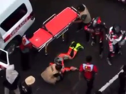 Detik-detik Dramatis Kecelakaan Maut Pembalap Awhin Sanjaya di SCP 2025 Jambi