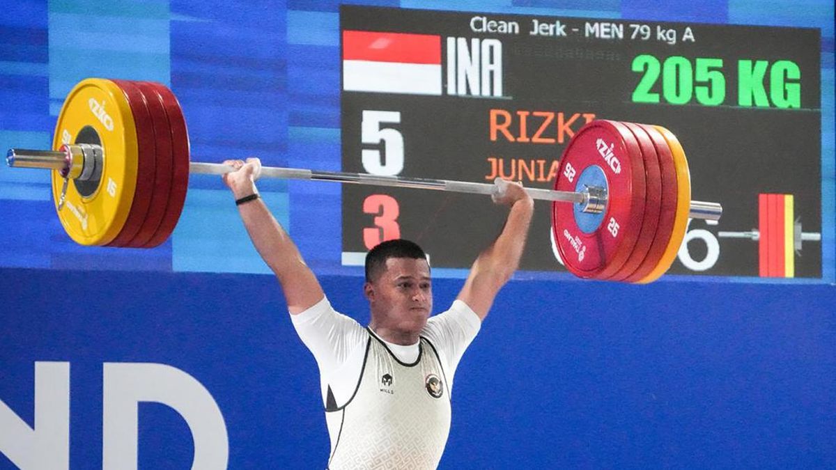 Rizki Juniansyah dkk Absen di Kejuaraan Angkat Besi Asia 2026