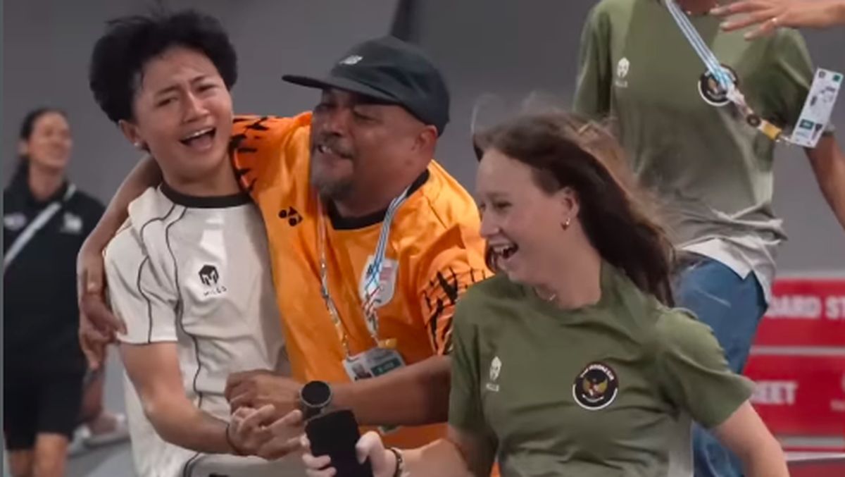 Viral Atlet Indonesia Basral Dipeluk Ofisial Malaysia Usai Raih Emas