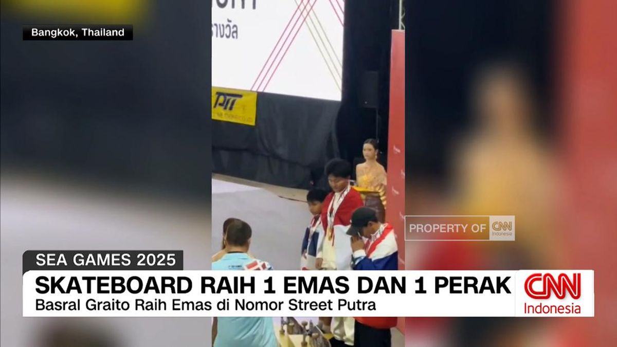 VIDEO: Skateboard Indonesia Sumbang Emas dan Perak
