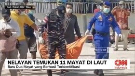 VIDEO: Nelayan Temukan 11 Mayat di Laut