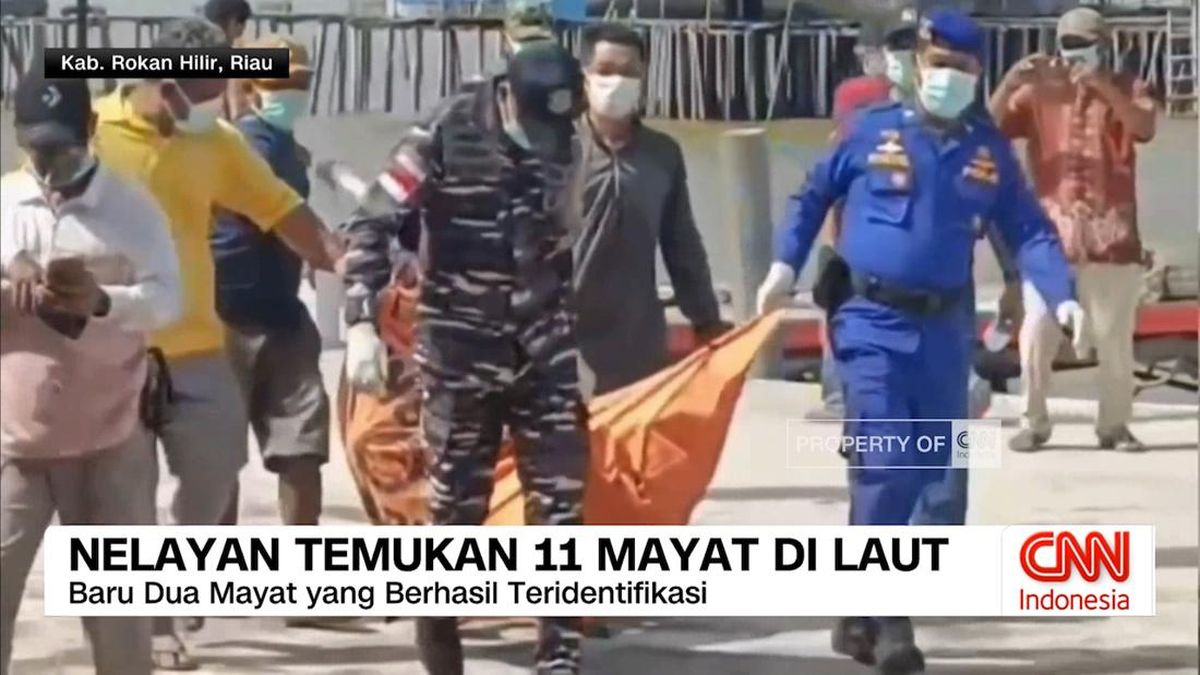 VIDEO: Nelayan Temukan 11 Mayat di Laut