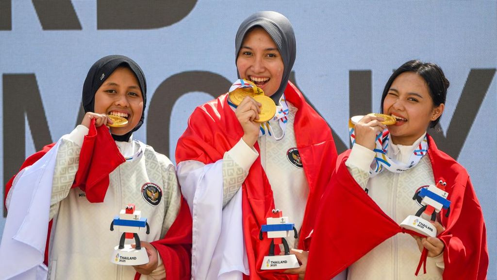3 Bayi Indonesia Jadi Energi Emas Anis, Dewi, Medina di SEA Games 2025