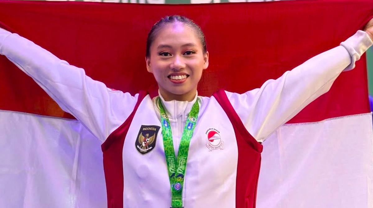 Atlet Wushu Patricia Sumbang Emas ke-44 Indonesia di SEA Games