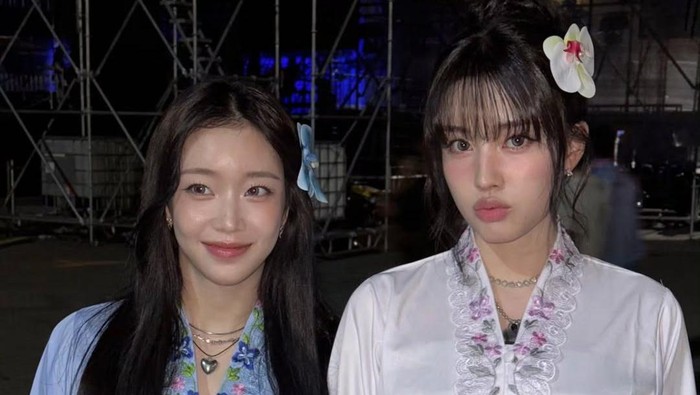 Sumin dan Yoon STAYC Tampil Melokal Pakai Kebaya di Event Terbaru, Ini Potretnya!