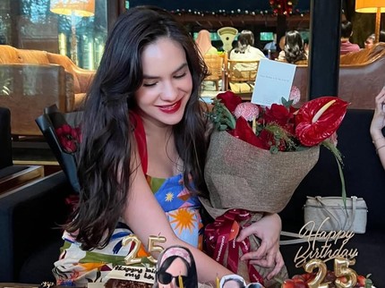 Perayaan Ultah Steffi Zamora Jelang Persalinan, Dapat Ucapan Romantis dari Nino Fernandez