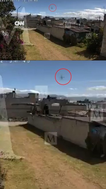 Detik-detik Jet Pribadi Jatuh di Meksiko, Tujuh Orang Tewas