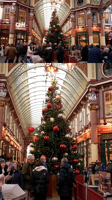 Gemerlap Lampu Hiasi Jalanan London Sambut Musim Libur Natal