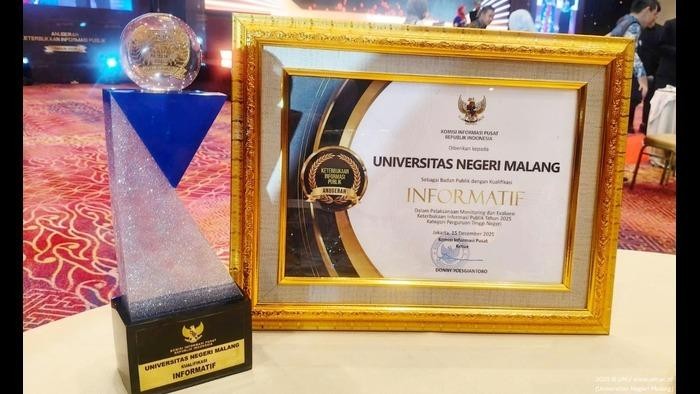 Universitas Negeri Malang (UM) kembali menegaskan komitmennya dlm keterbukaan informasi publik dengan mempertahankan predikat 