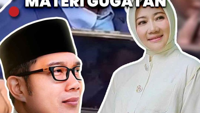 Video: Atalia-Ridwan Kamil Absen Sidang Cerai Perdana di PA Bandung