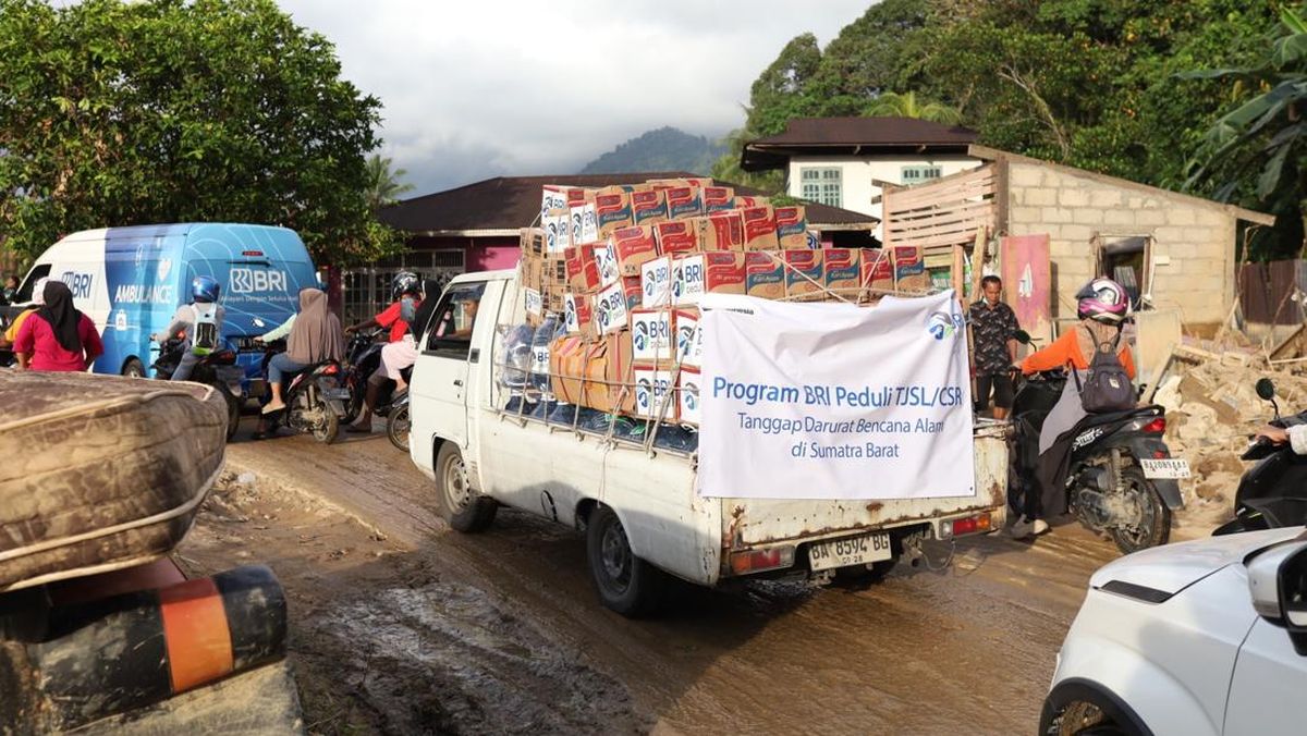 Dukung Pemulihan Sumatra, BRI Salurkan Bantuan ke Lebih dari 40 Lokasi