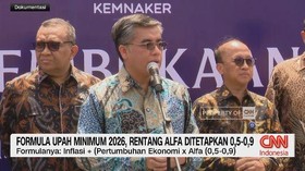 VIDEO: Formula Upah Minimum 2026, Rentang Alfa Ditetapkan 0,5-0,9
