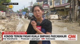 VIDEO: Kondisi Terkini Pasar Kuala Simpang Pascabanjir