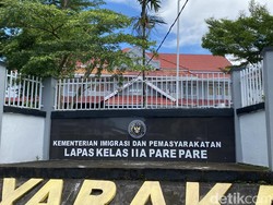 Lapas Parepare Dihuni 573 Napi di 2025, Didominasi Terpidana Narkoba