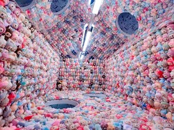 Boneka Fenomenal Labubu Gelar Pameran, Ratusan The Monsters Bikin Fans Gemas