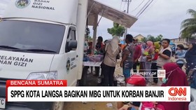 VIDEO: SPPG Kota Langsa Bagikan MBG Untuk Korban Banjir