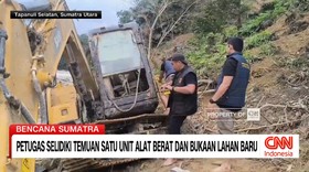 VIDEO: Polisi Selidiki Temuan Satu Unit Alat Berat Dan Bukaan Lahan Ba
