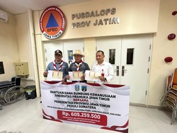 Pramuka Jatim Salurkan Rp 605,2 Juta untuk Korban Banjir Sumatera-Aceh