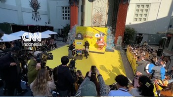 SpongeBob SquarePants Menancapkan Jejaknya di Hollywood