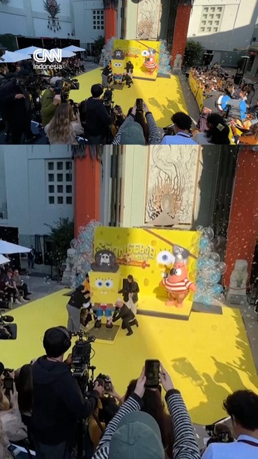 SpongeBob SquarePants Menancapkan Jejaknya di Hollywood