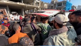 Ribuan Warga Gaza Diyakini Terjebak di Reruntuhan Bangunan