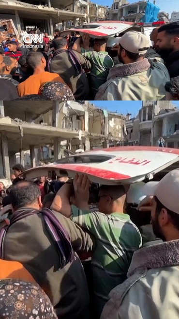 Ribuan Warga Gaza Diyakini Terjebak di Reruntuhan Bangunan