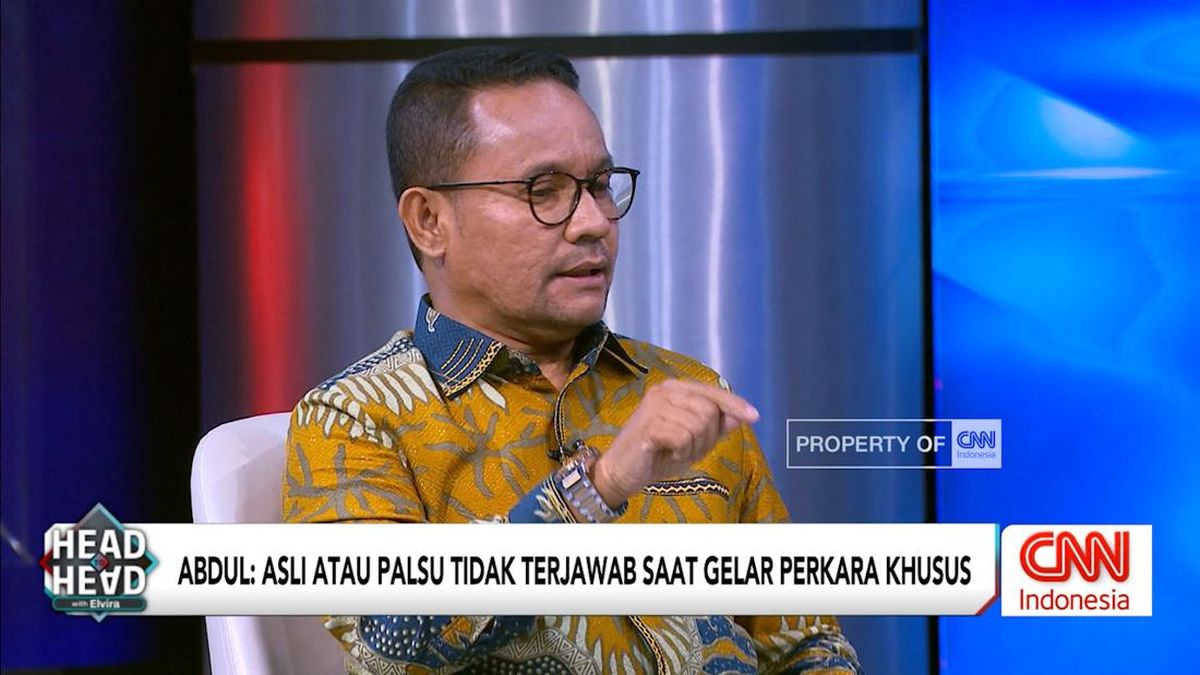 VIDEO: Abdul: Asli atau Palsu Tak Terjawab di Gelar Perkara Khusus