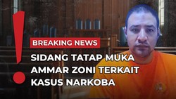 Live Streaming: Sidang Tatap Muka Ammar Zoni Terkait Kasus Narkoba