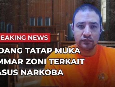 Live Streaming: Sidang Tatap Muka Ammar Zoni Terkait Kasus Narkoba
