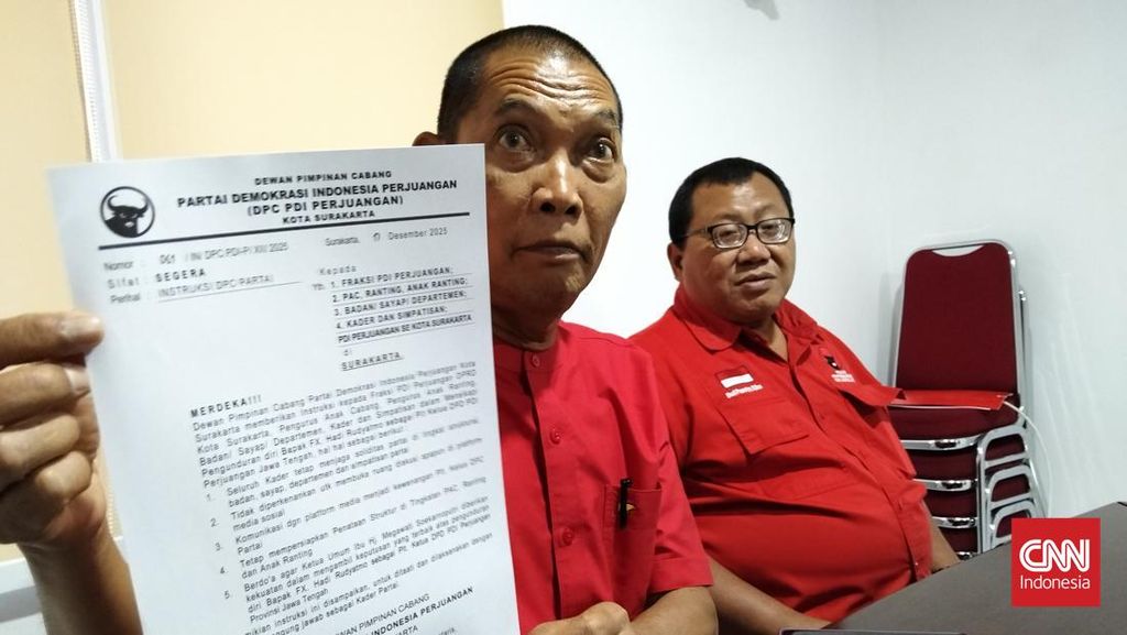 PDIP Solo Minta Kader Tidak Reaktif Terkait Mundurnya FX Rudy