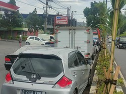 Ada Perbaikan Jalan, Jalur Cianjur-Sukabumi Macet