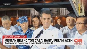 VIDEO: Mentan Beli 40 Ton Cabai Bantu Petani Aceh