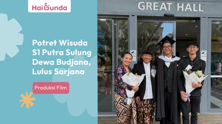 Potret Wisuda S1 Putra Sulung Dewa Budjana, Lulus Sarjana Produksi Film