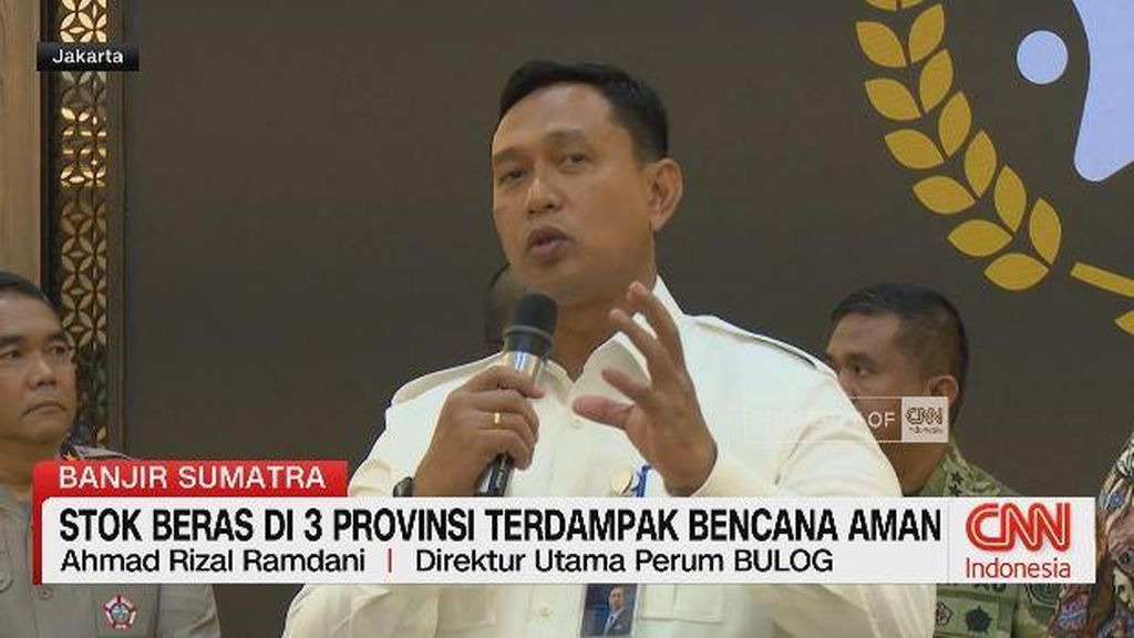 VIDEO: Stok Beras di 3 Provinsi Terdampak Bencana Aman