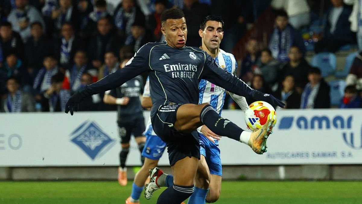 FOTO: Mbappe Bersinar, Real Madrid Lolos ke 16 Besar Copa del Rey