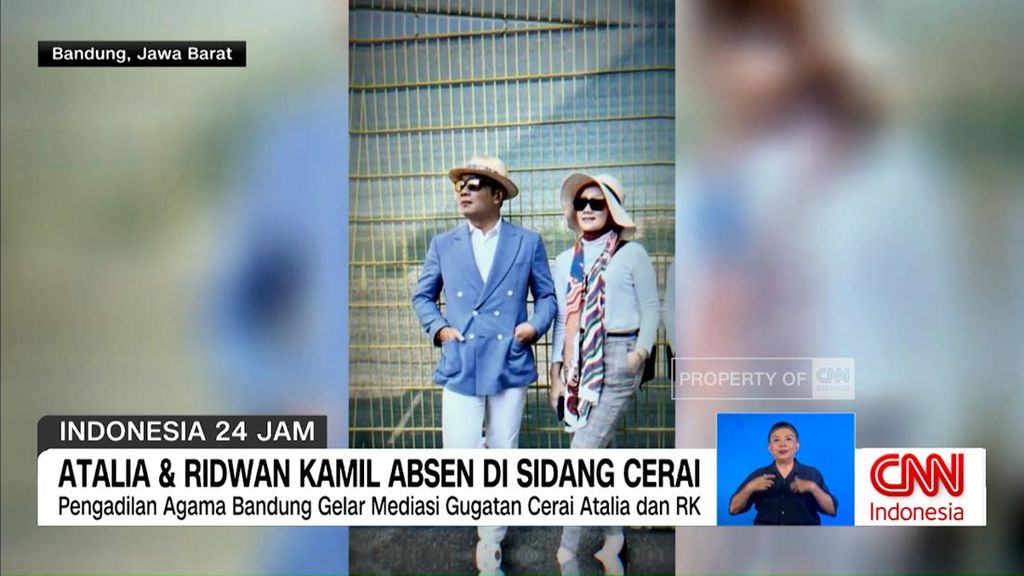 VIDEO: Atalia dan Ridwan Kamil Absen di Sidang Cerai
