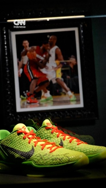 Lelang Sepatu Kobe Bryant Diprediksi Tembus Rp167 Miliar