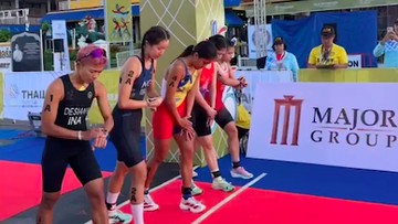Sorotan Dunia Olahraga CNN Sport : Indonesia Raih Emas Ke-73 SEA Games dari Triathlon