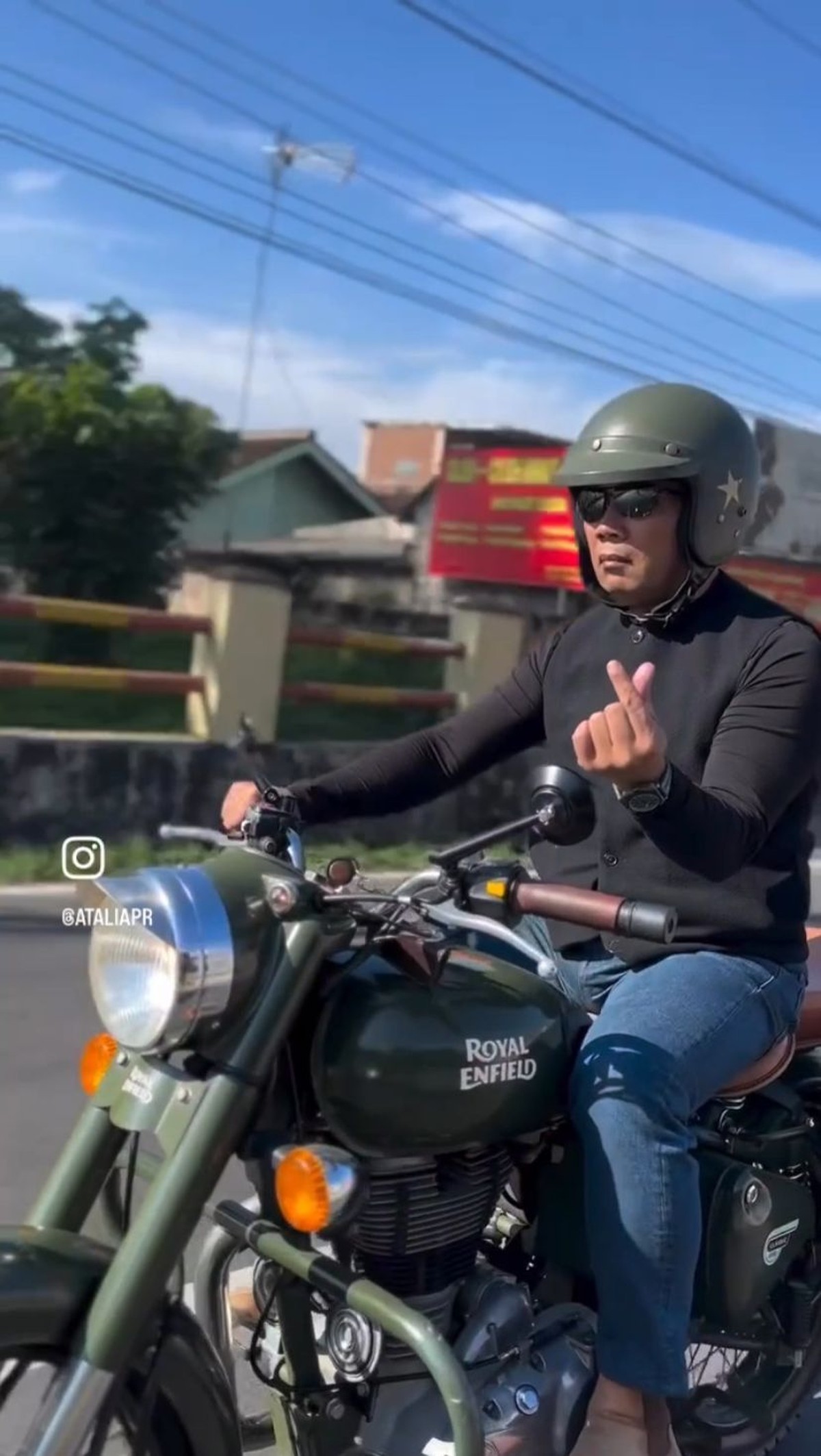 Atalia Praratya dan Ridwan Kamil