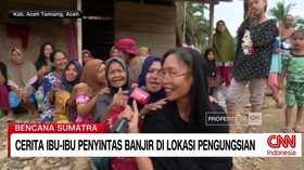 VIDEO: Curhatan Ibu-Ibu Penyintas Banjir Aceh
